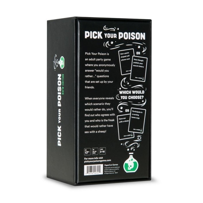 Pick Your Poison : After Dark Edition